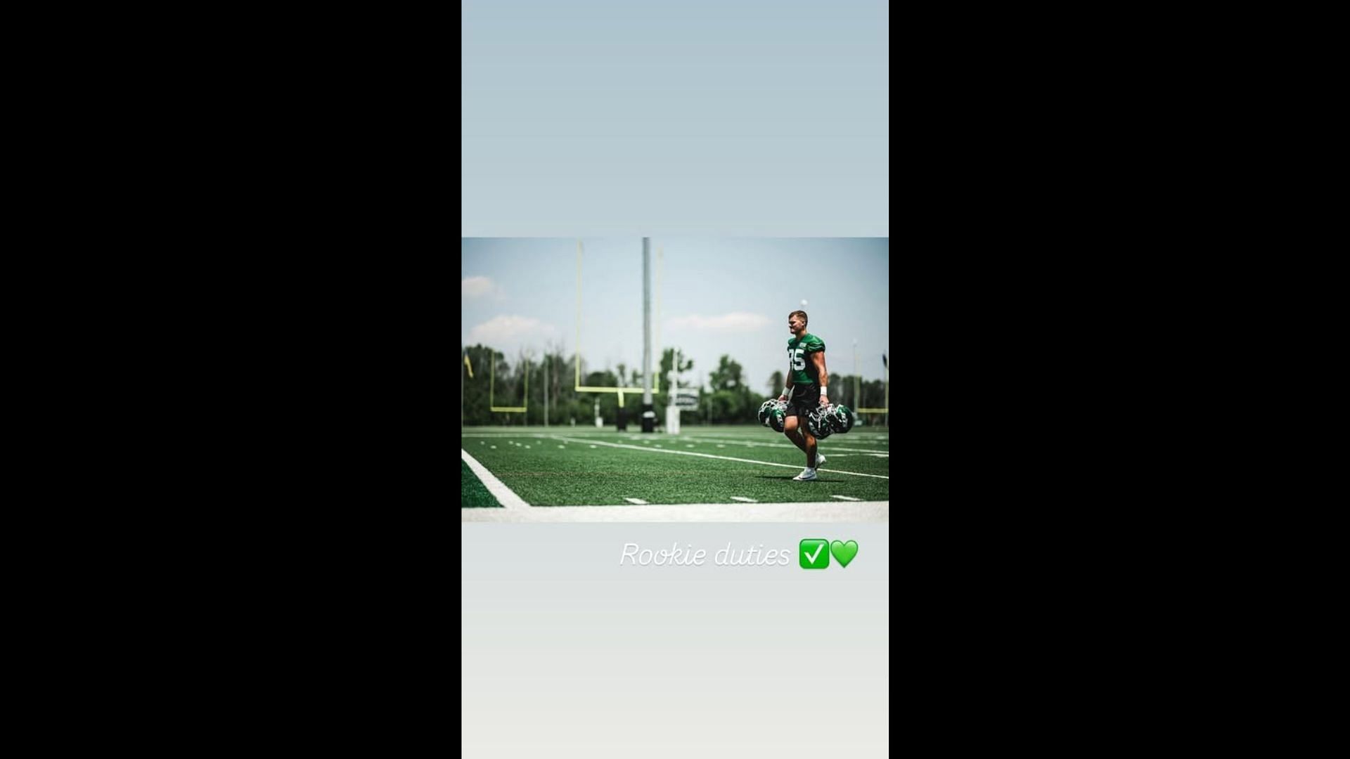 Katina Taylor shared her thoughts on son, Mason's NFL jersey (image credit: instagram/katinat2)